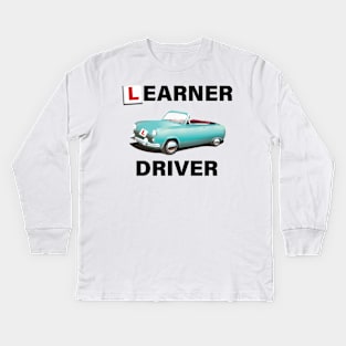 Learner Driver Kids Long Sleeve T-Shirt